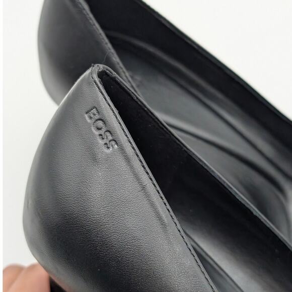 Boss Gracey Pointed Toe Stiletto Heel Pump Women's Black Size US9 EU40 - Picture 12 of 12